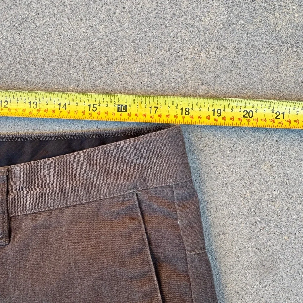 Volcom Frickin Modern Fit Chino Pants Men 36 Gray Charcoal Heather Skate Casual